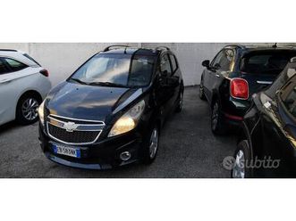 chevrolet spark 2010 benzina/gpl nero