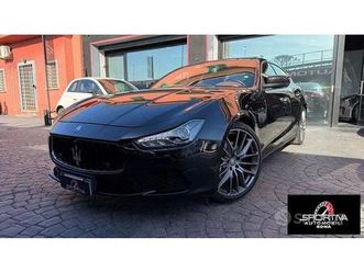 maserati ghibli unico proprietario italiana t...