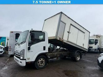2012 62 isuzu forward 3.0td automatic 6.2tonne box tipper diesel