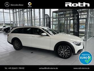 mercedes-benz e 220 td 4m all terrain 360°+memory+led+totw+shz