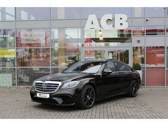 mercedes-benz s 63 amg 4m+ l drivers-p. pano distr. hud night