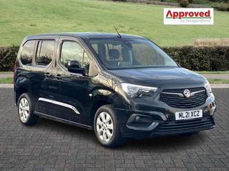 2021 vauxhall combo life 1.5 turbo d se 5dr estate diesel manual
