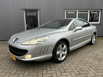 peugeot 407 coupé - 3.0-24v v6 aut pdc leer cruise navi