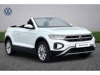 volkswagen t-roc cabriolet - 1.0 tsi style 2dr + volkwagen warranty