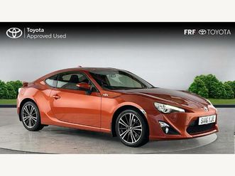 toyota gt86 coupe's 2.0 boxer d-4s auto euro 6 2dr