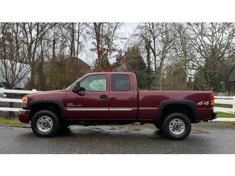 2003 gmc sierra 2500hd slt 4dr extended cab lb pickup truck diesel 4x4 4wd