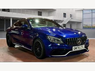 4.0 c63 v8 biturbo amg s (premium plus) spds mct euro 6 (start/stop) 2dr