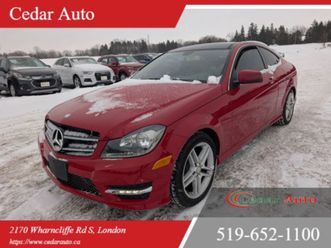 mercedes-benz c 250 c 250 coupe* автокредит* (цена до бг)