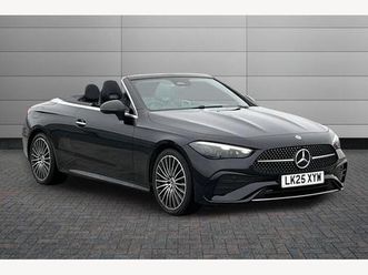 2.0 cle220dh mhev amg line (premium) cabriolet g-tronic+ euro 6 (start/stop) 2dr