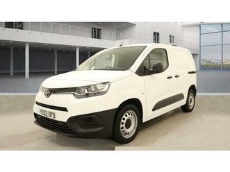 2022 toyota proace 1.5d 100 active van [6 speed] panel van diesel manual
