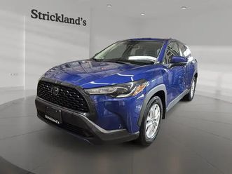 2024 toyota corolla cross le awd