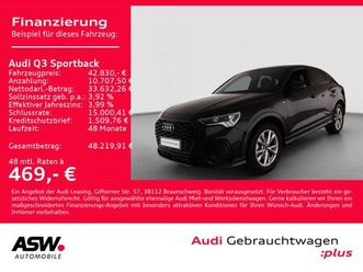 audi q3 sportback s line 35tdi stron led navi rfk ahk