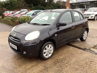 2012 nissan micra 1.2 acenta 5dr cvt hatchback petrol automatic