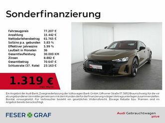 audi e-tron rs gt quattro carbondach / b&o / luftfed.