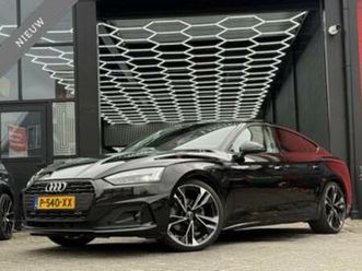 audi a5 sportback 35 tfsi black edition | nap | pdc | 20inch — audi — marktplaats