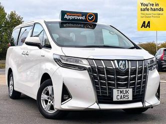 toyota alphard 2.5 hybrid 2020(20) automatic 8 seats mpv 5dr ulez free