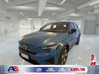 volvo c40 recharge single eléctrico plus