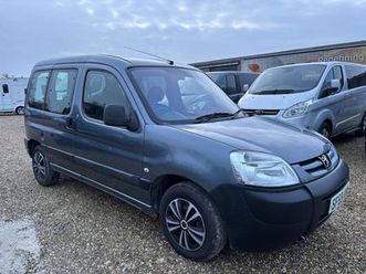 peugeot partner 1.4 wav wheelchair accessible vehicle combi 2009