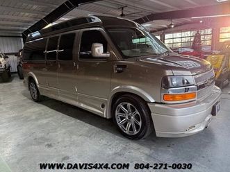 2016 chevrolet express extended 9 passenger custom conversion van