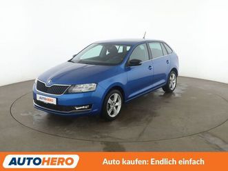 skoda rapid spaceback 1.0 tsi style *pdc*tempo*shz*alu