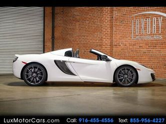 2013 mclaren mp4-12c spider