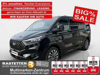 ford tourneo custom l1 titanium x 8s 5jahre+leder+19z