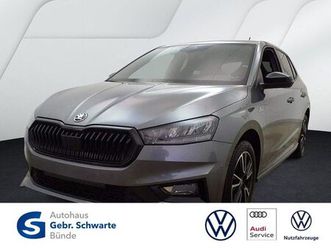 skoda fabia 1.0 tsi monte carlo navi sitzhzg.