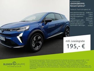 renault symbioz 145 e-tech full hybrid techno