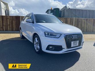 audi q3 2.0 tfsi s line suv 5dr petrol s tronic quattro euro 5 (start/stop) (170 ps)