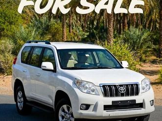 used toyota land cruiser prado 4.0l v6 vx1 2012