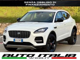 jaguar e-pace 2.0d 163cv hybrid awd s+18''black+pelle