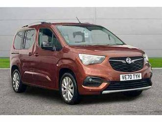 2021 vauxhall combo life 1.2 turbo 130 elite 5dr auto mpv petrol automatic
