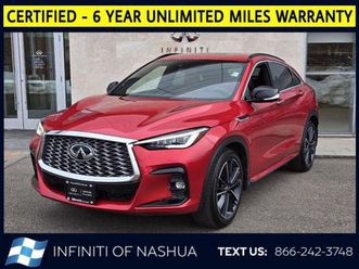 certified 2025 infiniti qx55 sensory