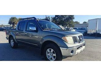 2005 nissan frontier le crew cab 4wd