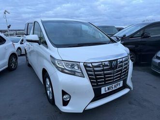 2015 toyota alphard