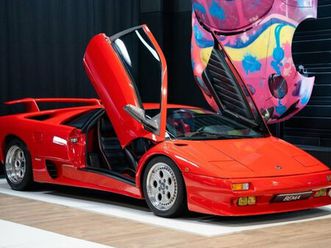lamborghini diablo v12 5.7 492cv | 41 000 km historique complet embrayage remplacé à partir de 2789-mois