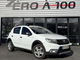 dacia sandero 1,5l dci 90ch stepway ( 4 vitre électrique, régulateur, écran gps)