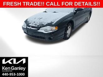 used 2002 chevrolet monte carlo ss