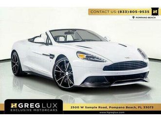 used 2017 aston martin vanquish volante s