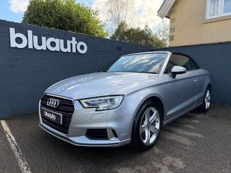 2017 audi a3 cabriolet 1.4 tfsi sport s tronic