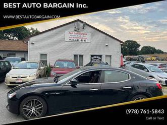 2019 maserati ghibli 3.0l v6 twin turbocharger,one owner,fully loaded,