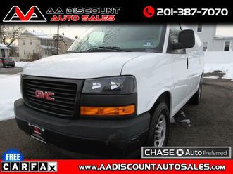 used 2019 gmc savana 2500 work van