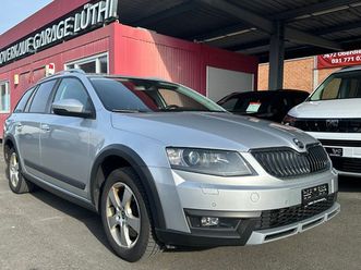 octavia combi 2.0 tdi scout 4x4 dsg