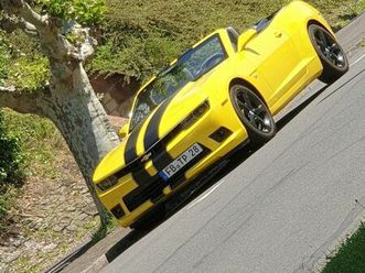 camaro chevrolet 3,6 cabrio gelb 328 ps 2014 bj
