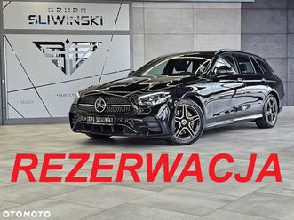 mercedes-benz klasa e 220 d 4matic 9g-tronic amg line