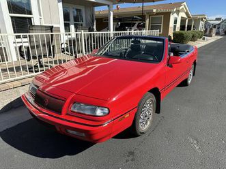 low-mile survivor : 1994 chrysler lebaron convertible