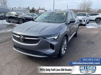 2022 buick envision avenir - sunroof - navigation - $258 b/w