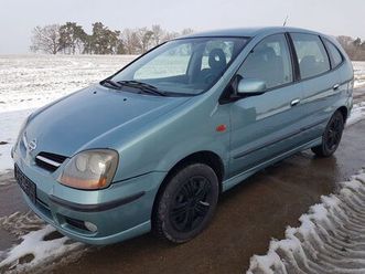 nissan almera tino 2,0 v10 van rentner automatik klima gepflegt