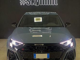 audi rs3 grigio kemora 2022 400cv