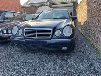 e 230 avantgarde 66000 km car passe(old timer)